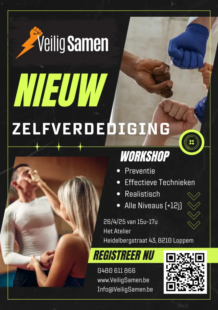 Zelfverdediging workshop les klas